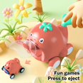 thumbnail image 4 of Rbaofujie Dessins Animés Mignons Animaux Voiture Catapulte pour Enfant Mini Voitures à Inertie Voiture à Rebond Casse-Tête Jouet Interactif Parent-Enfant pour Enfants, 4 of 6