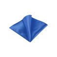 thumbnail image 1 of INSPIRE CHIC Men's Pocket Square Solid Color Handkerchiefs Self-folded For Wedding Party Royal blue One Size, 1 of 4