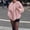 01-Pink winter coats for women, variant on Mceream Women's Faux Fur Coat Fluffy Furry Jacket Long Sleeve Open Front Plush Winter Coats Shaggy Warm Short Outerwear Plus Size Outfits Clothes Abrigos Elegantes Para Mujer Hot Pink XXL