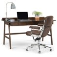 thumbnail image 2 of Allora Contemporary Computer Desk in Natural Aged Brown, 2 of 11