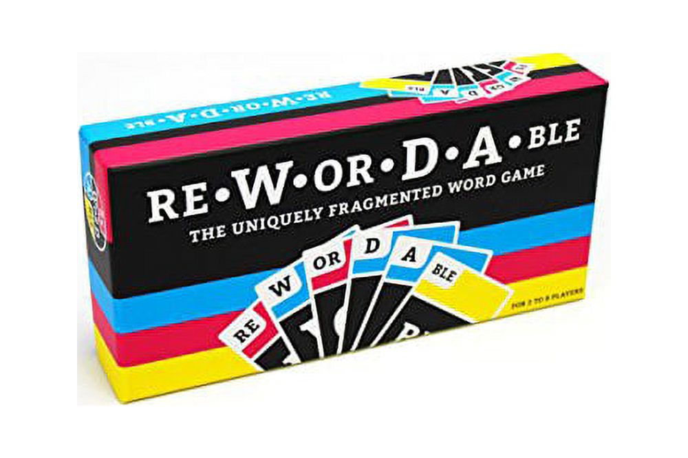 Rewordable Card Game: The Uniquely Fragmented Word Game