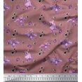 thumbnail image 1 of Soimoi Polyester Crepe Fabric Check,Spider & Bat Kids Decor Fabric Printed Yard 42 Inch Wide, 1 of 3
