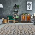 thumbnail image 2 of Ladole Rugs Geometric Soft Indoor Modern Area Rugs Carpet in Grey, 5x8(5'3" x 7'6, 160cm x 230cm), 2 of 4