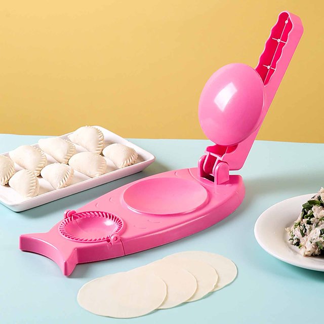 TIMIFIS Dumpling mold Multifunctional Lazy Dumpling Tool Kitchen Household Manual Dumpling Skin Pressing Tool kitchen gadgets Kitchen Gadgets