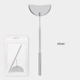 thumbnail image 1 of Lash Miroir Professionnel Salon de Beauté Portable en Acier Inoxydable Maquillage Extension de Cils Miroirsilver, 1 of 1