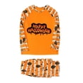 thumbnail image 3 of TIMIFIS Pyjamas d'Halloween pour la Famille pour Femmes/hommes Pyjamas des Fêtes d'Halloween Ensembles Assortis Tenue de Nuit 2 Pcs Combinaison Toile d'Araignée Fantômes Citrouille Squelette Haut et Pantalon Tenue Tenue d'Intérieur Hiver, 3 of 6