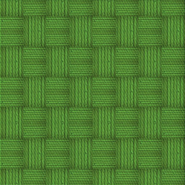 Ahgly Company Tapis d'Intérieur Lavable à la Machine, Carré, Transitionnel, Vert Pomme Vert, Tapis de Zone, 8 Pieds Carré
