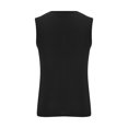 thumbnail image 5 of Timegard Tank Tops Men Crewneck Sleeveless Comfy Solid Color Casual Slim Fitting Tee Shirts Blouse, 5 of 5