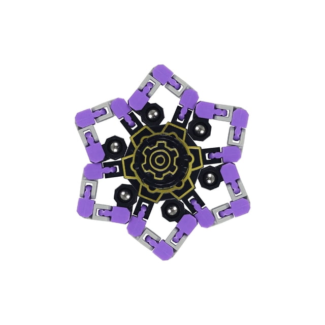 Yeacher DIY Fidget Spinner Hand Finger Spinner Changeable Chain Shape 360° High-speed Rotation Bearing Focus