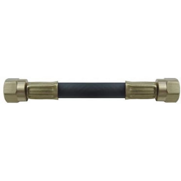 Marshall Excelsior Propane Hose MER613-24 3/8 Inch Inside Diameter High Pressure Hose; With Thermal Protection; 24 Inch Length; Thermoplastic And Brass