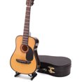 thumbnail image 2 of KAKOWELY Guitar Model 1PC Mini Guitar Decoration Musical Instrument Model Lifelike Guitar Prop Household Decoration Teaching Aid 10cm3.94"X1.57"X0.39", 2 of 5