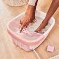 thumbnail image 2 of Homedics Bubble Bliss® Deluxe Foot Spa Surrounds Your Feet with Massaging Bubbles - Pink, 2 of 8