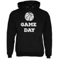 thumbnail image 1 of Game Day Basketball Black Adult Hoodie, 1 of 1