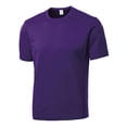 thumbnail image 1 of Gravity Threads Mens Short-Sleeve Moisture Wicking Shirt - Purple - 2X-Large, 1 of 1