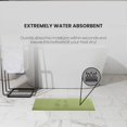 thumbnail image 3 of Canadian Linen Yukon Bath Mats, 2 Pack, 20"x34", Washable Lightweight Quick Dry Soft Absorbent Cotton Bath Floor Mats Picture Frame Design, Sage Green, 3 of 9