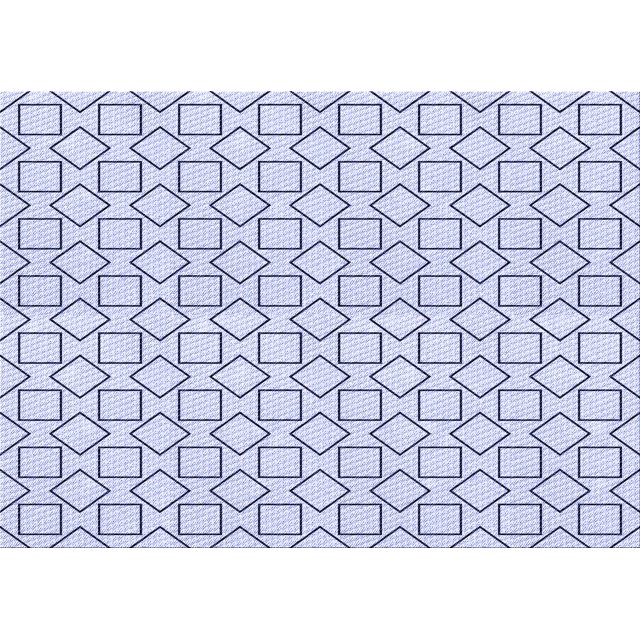 Ahgly Tapis Rectangulaire Lavable en Machine Intérieur Lavande Bleu, 2 Pieds x 4 Pieds