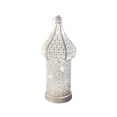 thumbnail image 2 of Style Decorative Lamp Hollow Luminous White Light Effect Led Lamp Wrought Home Decorative Light Ornament (Batteries Not Included),1*Small Lamp, 2 of 6