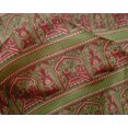 thumbnail image 4 of oneOone Silk Tabby Fabric Ethnic Block Printed Craft Fabric BTY 42 Inch Wide, 4 of 4