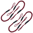 thumbnail image 1 of FLOODKING 2-Pack Mooring Ropes 2.5FT - Bungee Dock Lines with Bumper for Kayaks, Boats, Jet Skis, 1 of 6