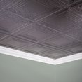 thumbnail image 5 of Fasade 2ft x 4ft Vinyl Ceiling Panel 5 Pack Galvanized Steel Water Corrosion Resistant, 5 of 5
