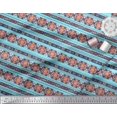 thumbnail image 2 of Soimoi Polyester Crepe Fabric Ikat Southwestern Print Fabric by Yard 42 Inch Wide, 2 of 3