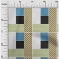 thumbnail image 2 of oneOone Polyester Spandex White Fabric Geometrical Sewing Material Print Fabric By The Yard 56 Inch Wide, 2 of 4