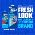 thumbnail image 2 of Ziploc Large Freezer Bags, Seal Top, Stay Open Design, 16 Bags, 2 of 4