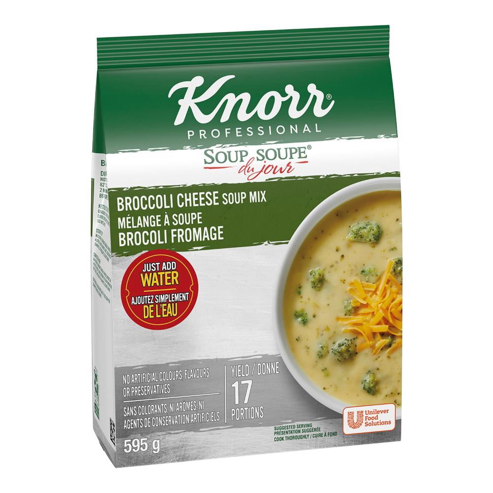 Knorr Professional Broccoli Cheese Soup Mix, 595 g -- 4 per case