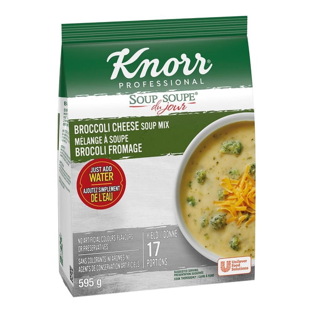 Knorr Professional Broccoli Cheese Soup Mix, 595 g -- 4 per case