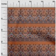 thumbnail image 1 of oneOone Viscose Chiffon Fabric Leaves & Floral Block Decor Fabric Printed BTY 42 Inch Wide, 1 of 4