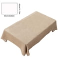 thumbnail image 3 of EARKITY Nappe Scandinave Housse de Table Serviette Imperméable Anti-Huile Nappe Tapis de Table Couleur Unie Imitation Lin Nappes, 3 of 9