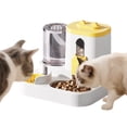 thumbnail image 2 of 2 In 1 Automatic Pet Feeder Water Dispenser Large Capacity PP PET Material for Small Medium Dogs Cats No Electricity Needed, 2 of 5