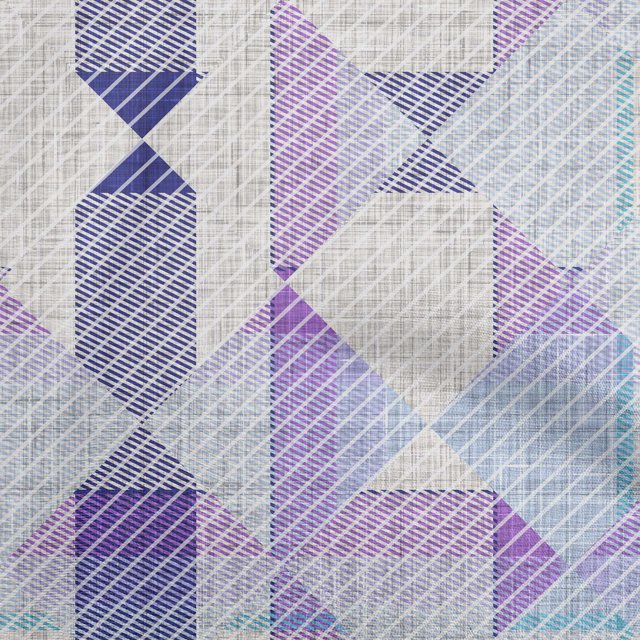 oneOone Cotton Poplin Twill Light Blue Fabric Check Sewing Craft Projects Fabric Prints By Yard 56 Inch Wide