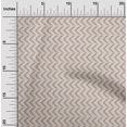 thumbnail image 1 of oneOone Cotton Poplin Fabric Chevron Ikat Decor Fabric Printed BTY 56 Inch Wide, 1 of 4