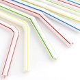 thumbnail image 1 of Jumbo Smoothie Straws, Fat Boba Straws for Thick Smoothies, Bubble Tea, Shakes, and Slushies, Featuring Assorted Colors Striped, Highly Durable and Food Grade Material, Disposable or Reusable, 1 of 6