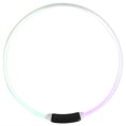 thumbnail image 3 of Light Up Dog Collar, Glowing Pet Collar for Medium Small Dogs LED Dog Collar Glow In The Dark Dog Collar USB Rechargeable LED Collar for Night Walking Lighted Dog Collar Necklace, 3 of 7