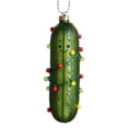 thumbnail image 2 of Amzcrzy Pendant Products Multi Functional Acrylic Decorative Christmas Tree Pendant Cute Mini Cucumber Christmas Pendant Holiday Decorations Hanging Decor Garden Decorations Christmas Decorations, 2 of 5