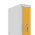 thumbnail image 4 of Casiers Cubiques de 15 Pouces - Carcasse Grise - Porte (Jaune), 4 of 5