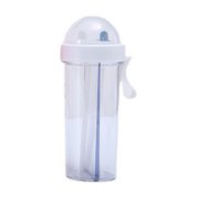 TIMIFIS Water Bottle 600ml Bottle Plastic Cup Transparent Matte Portable Not Easy to Break Water Cup Outdoor Sports Travel Water Bottle Portable Leak-Proof Kitchen Appliances
