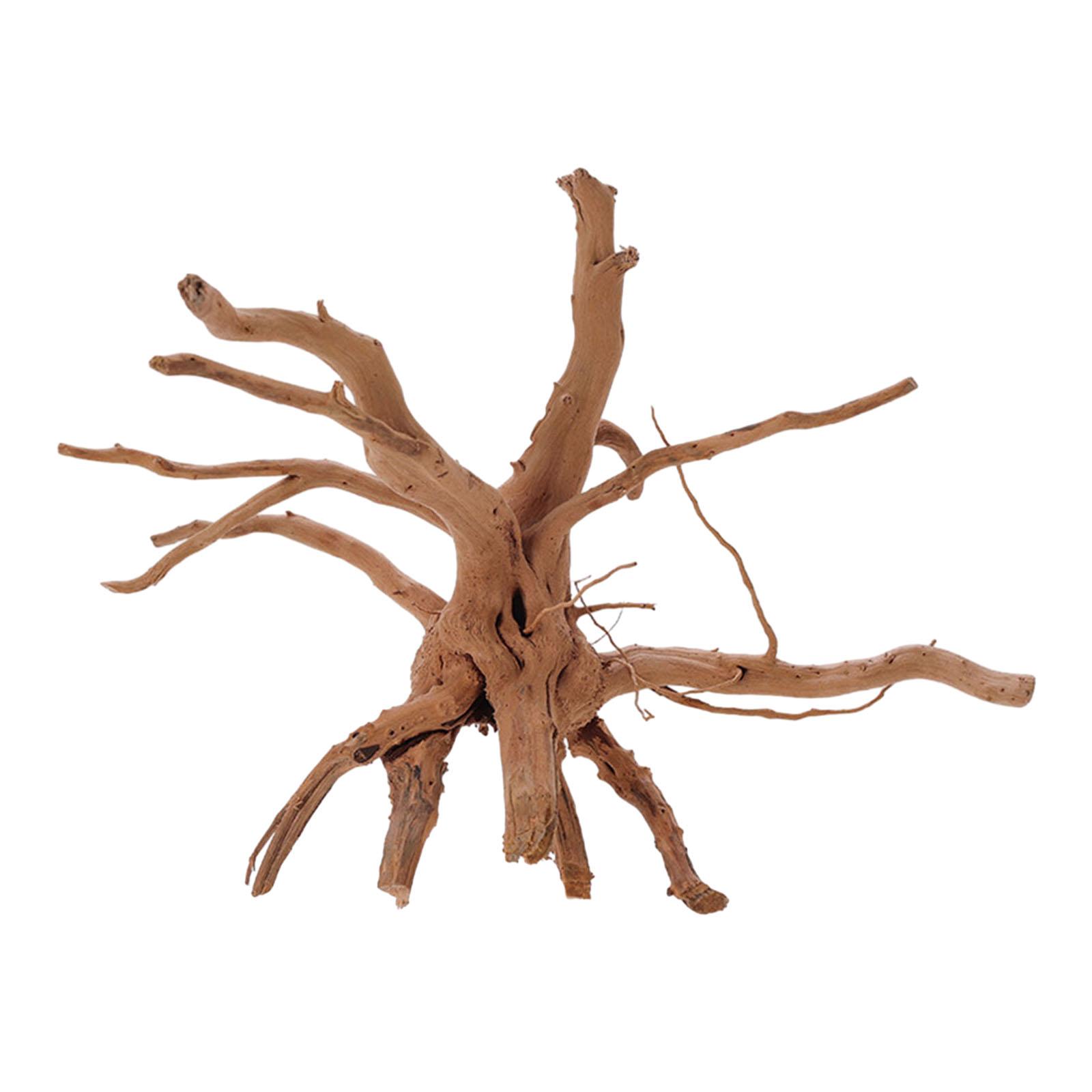 Ruiboury Aquarium Driftwood Truck Fish Tank Decoration for Aquarium Reptile Tank Fish