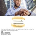 thumbnail image 4 of AMONSEE Metal Watch Band Adapter Set For 18-22mm Smartwatches Stainless Steel, 4 of 7