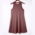 thumbnail image 4 of Robes d'Été Grande Taille pour Femmes 2024 Printemps et Col Suspendu Jupe Grand Dos Col Rond Sans Manches Robe Économisez jusqu'à 65 %!, 4 of 9