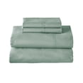 thumbnail image 2 of Better Homes & Gardens 300 Thread Count Cool & Crisp 4-Piece Cotton Percale Sheet Set, 2 of 7