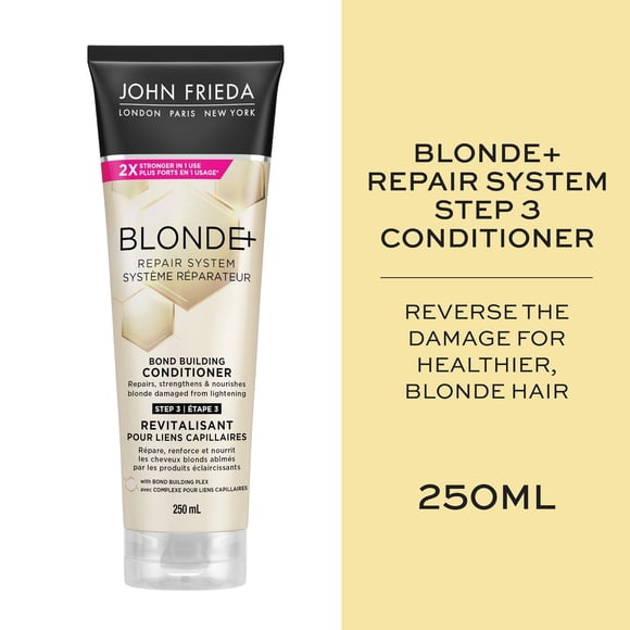 John Frieda Blonde+ Système Réparateur Revitalisant pour Liens Capillaires