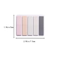 thumbnail image 3 of Clearance! Sweet Home Farm Home Decor Pure Color Mark Message Index Sticker Students Can Paste Classified Notes Memo Stickers 100 Sheets One Size Multi-Color, 3 of 3