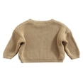 thumbnail image 2 of Toddler Boys Girls Knit Sweater Oversized Sweatshirt Fall Winter Pullover Tops, 2 of 6