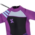 thumbnail image 3 of Kid Girls Surfer Beach Wetsuit Cold Full Swimsuit , XL  XL, 3 of 9