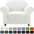 thumbnail image 1 of Subrtex 1-Piece Stretch Sofa Slipcover Non Slip Couch Cover, Texture Grid Pattern, 1 of 6