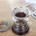 thumbnail image 2 of Outil de Brassage de Café 1 Ensemble Entonnoir Filtre à Café Goutteur en Acier Inoxydable Résistant à la Chaleur Filtre Conique Réutilisable pour Cuisine Maison, 2 of 8