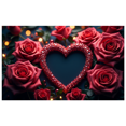 thumbnail image 1 of Heart Balloons Backdrop Background Wall Banner Valentines Day Party Decorations Romantic Celebration Event Decor Wedding Photography Prop, 1 of 4